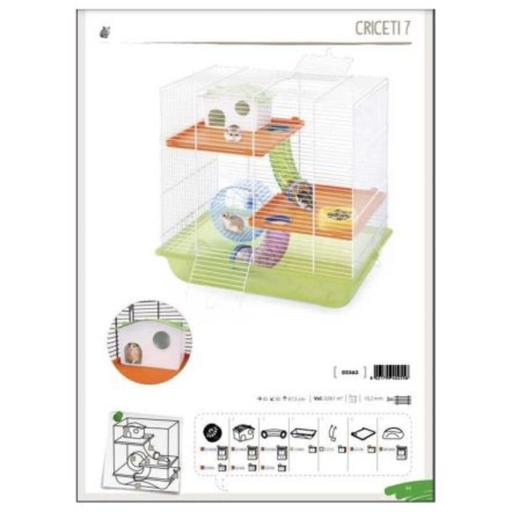 قفص IMAC Criceti 7 للهامستر