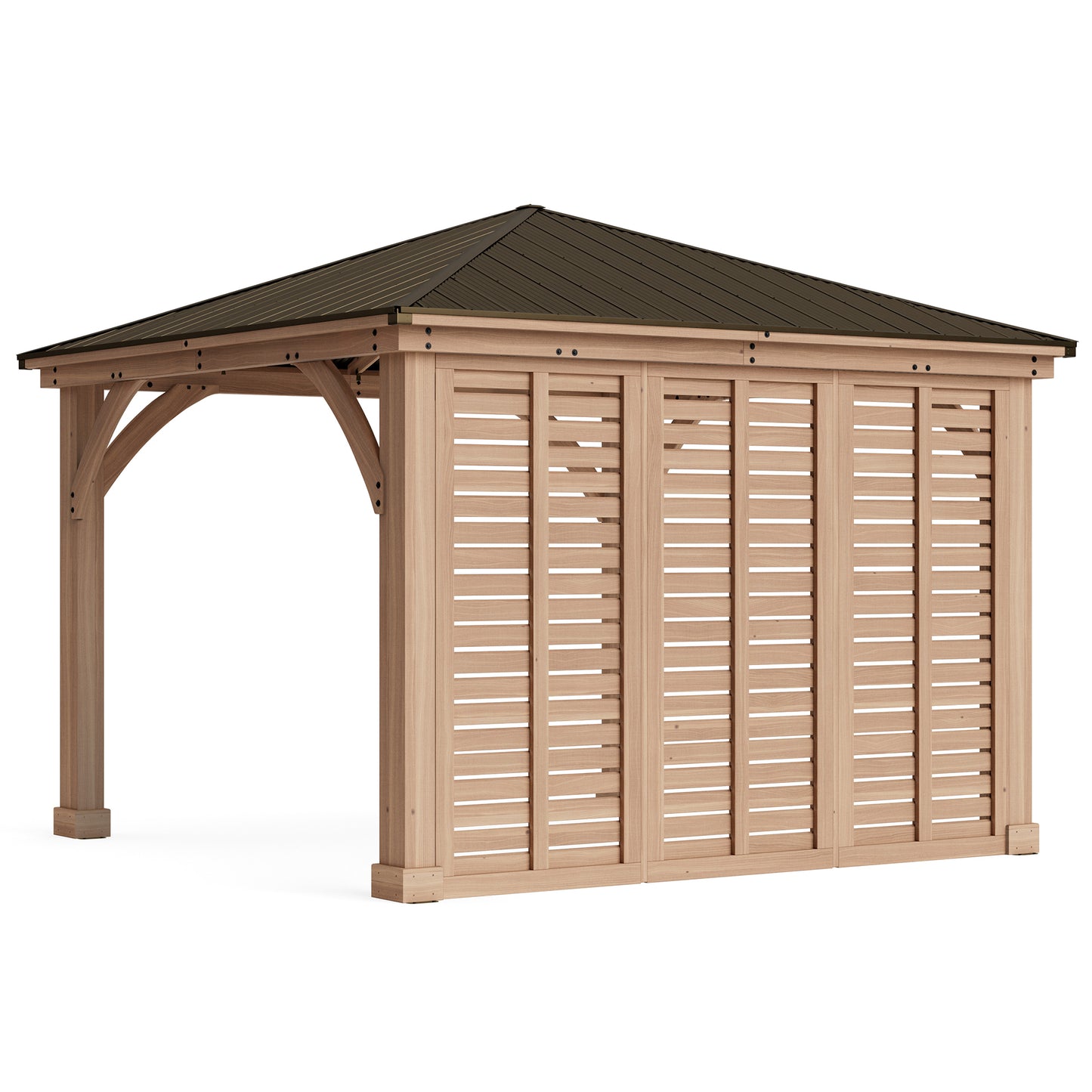 Yardistry 12 ft. Privacy Wall