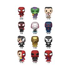 Bitty Pop! Marvel: Spider-Man Singles 32pc PDQ