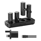 RavPower Family Charging Combo 4 X 5000mAh Power Bank With Charging Station - Black (RP-PB1223)