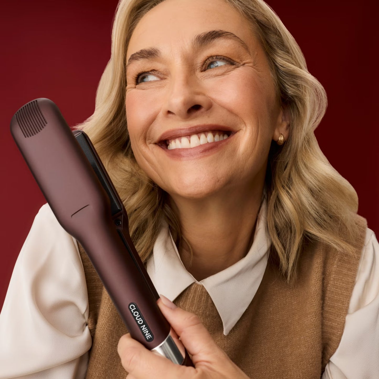 Cloud Nine The Dark Burgundy Wide Iron Lux