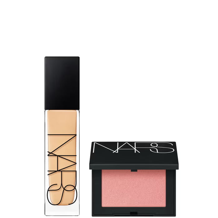 NARS Natural Longwear Foundation Salzburg and Blush Orgasm