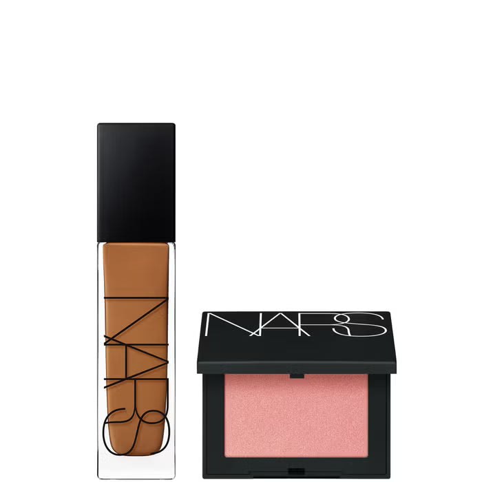 NARS Natural Longwear Foundation Manaus and Blush Orgasm