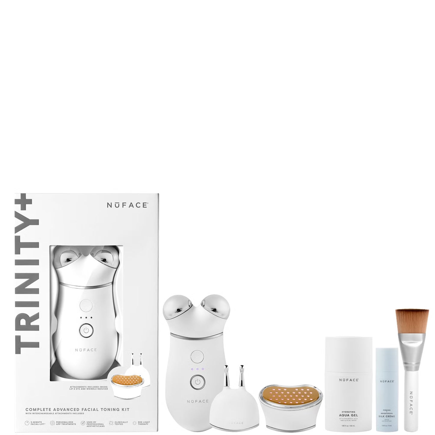 NuFACE Trinity+ LED ELE and TWR Attachments Set