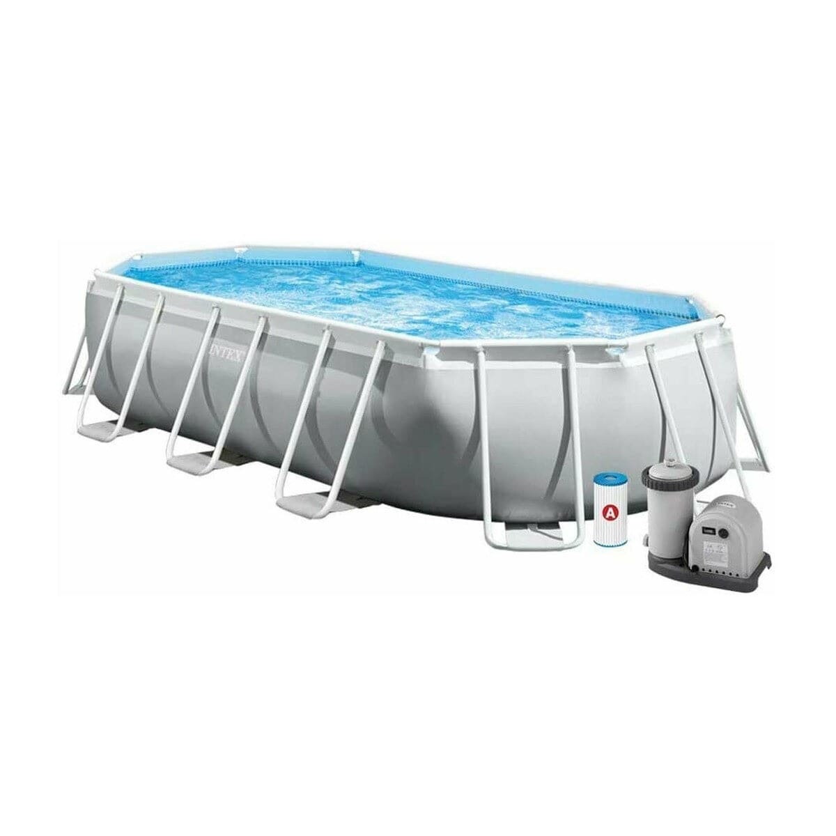 Intex Outdoor Intex Prism Frame Oval Pool (503x274x122)