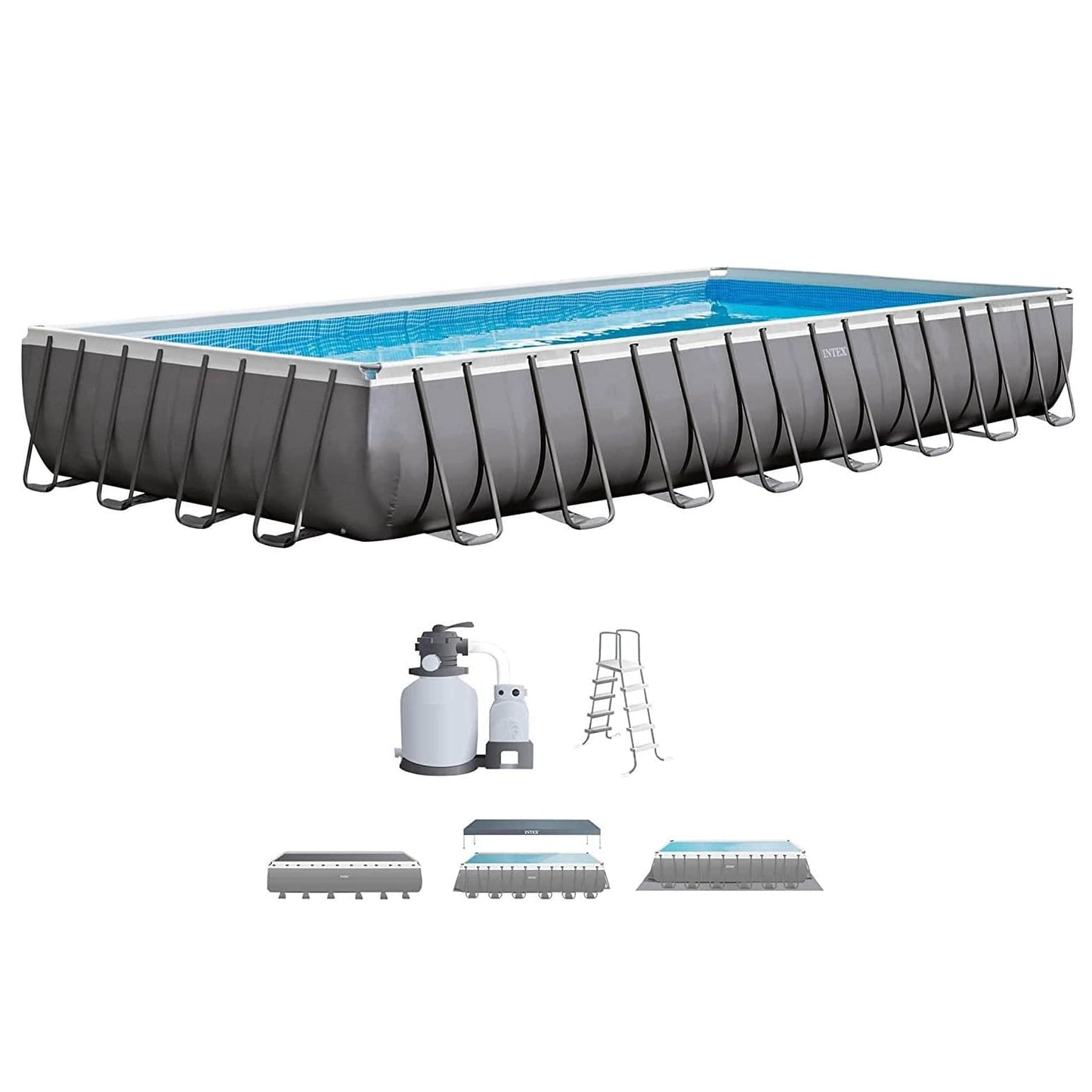 Intex Outdoor Intex Rectangular Ultra Frame Pool 32ft