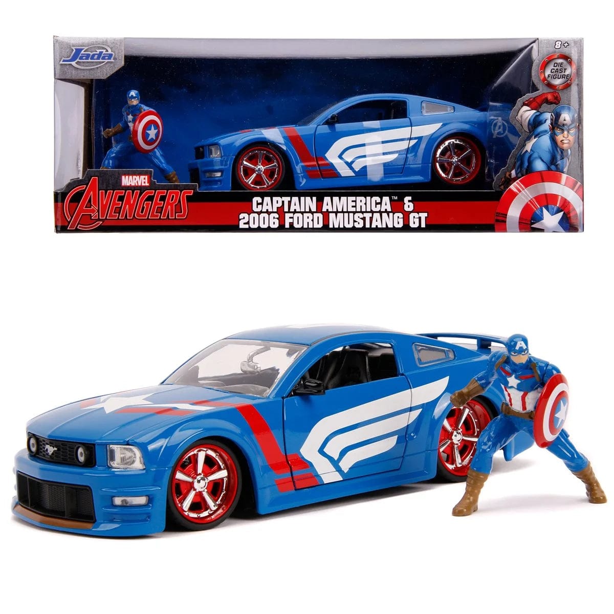 JADA Toys Jada - Marvel 2006 Ford Mustang Gt 1:24
