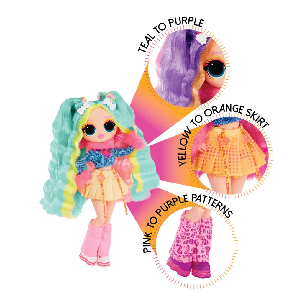L.O.L Toys LOL Surprise OMG Sunshine Makeover Bubblegum DJ Doll