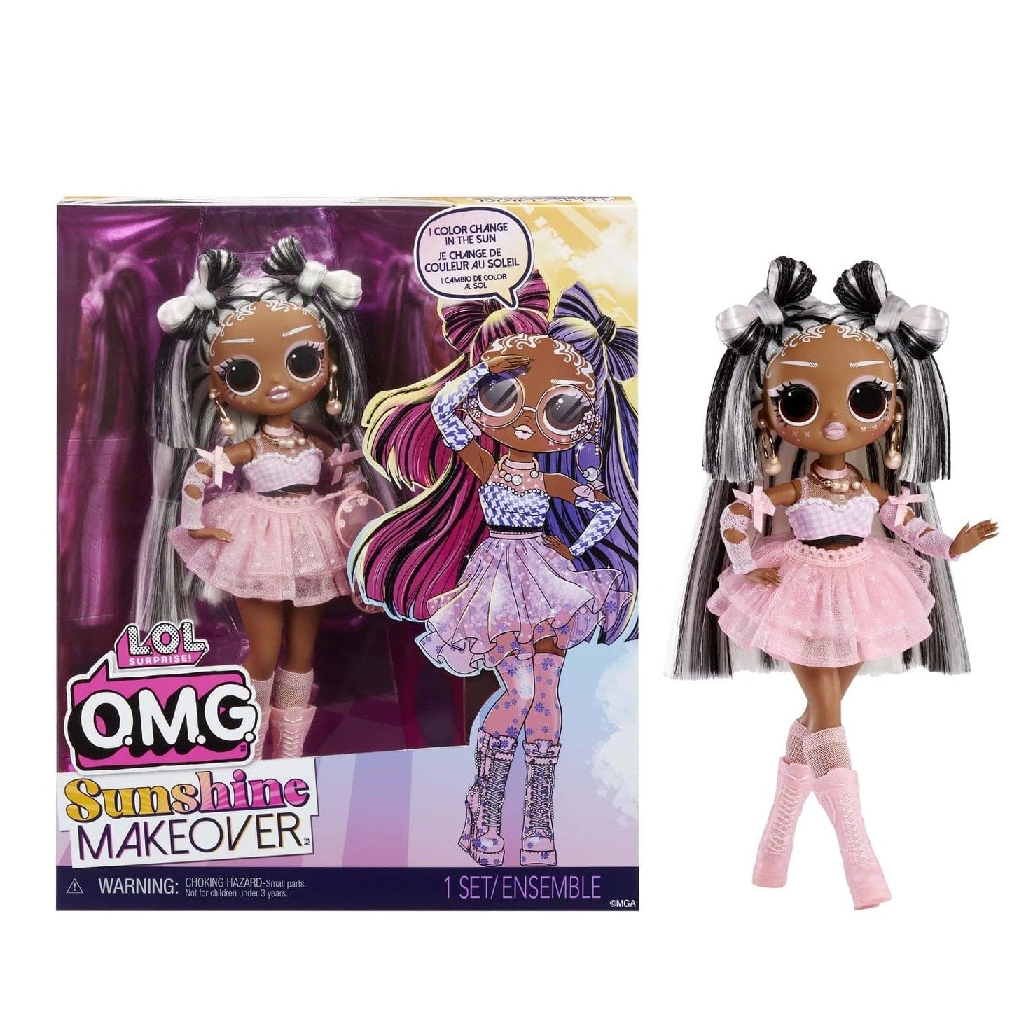 L.O.L Toys LOL Surprise OMG Sunshine Makeover Switches Doll