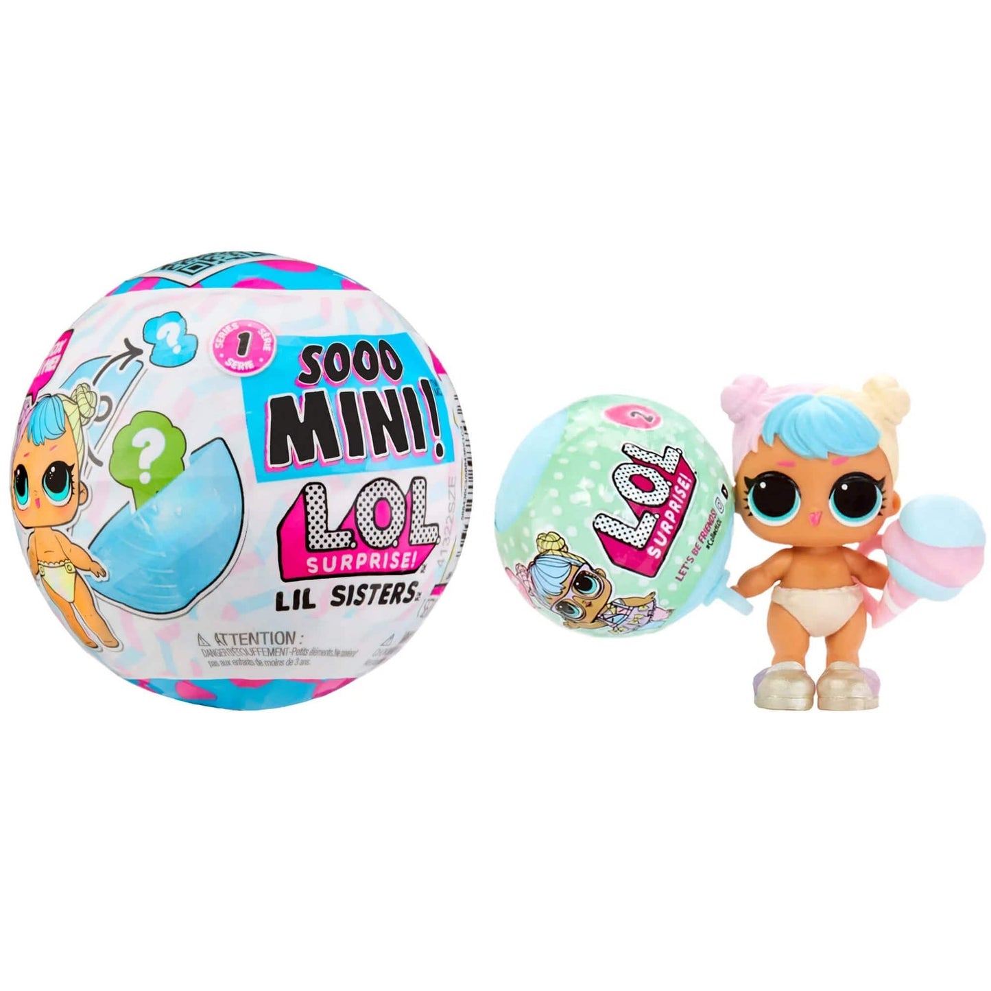 L.O.L Toys LOL Surprise Sooo Mini Lil Sis with Doll Asst (MGA-590194)