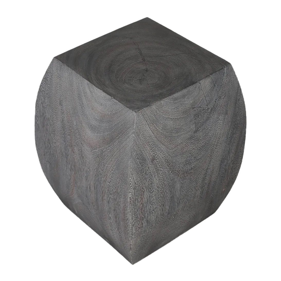 Ligna Home & Kitchen Suar Stool Curve 14.5 Black (RH)