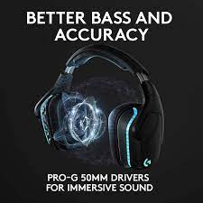 LOGITECH Gaming Logitech G G935 Wireless 7.1 Surround Sound LIGHTSYNC Gaming Headset