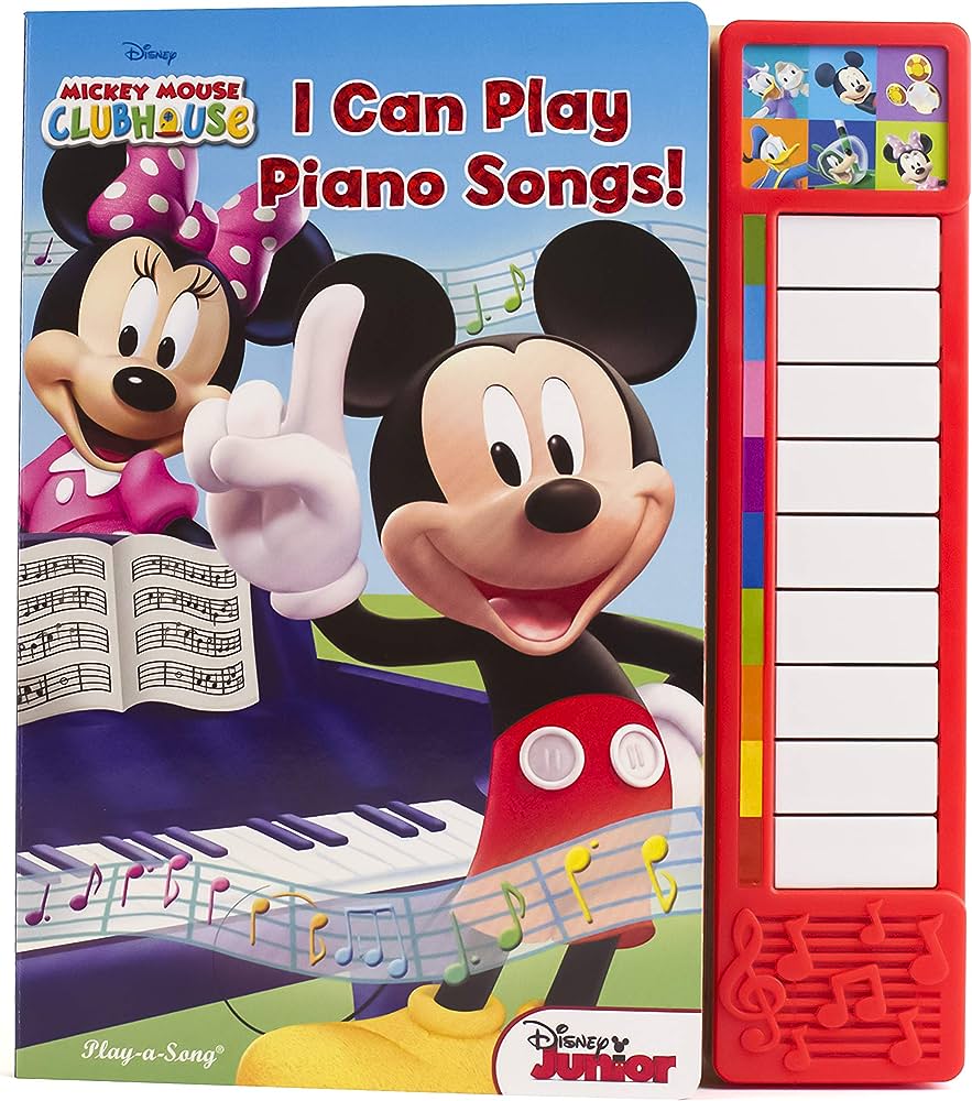 Lpiano Toys LPIANO Mickey Mouse Clubhouse: I Can Play Piano Songs!