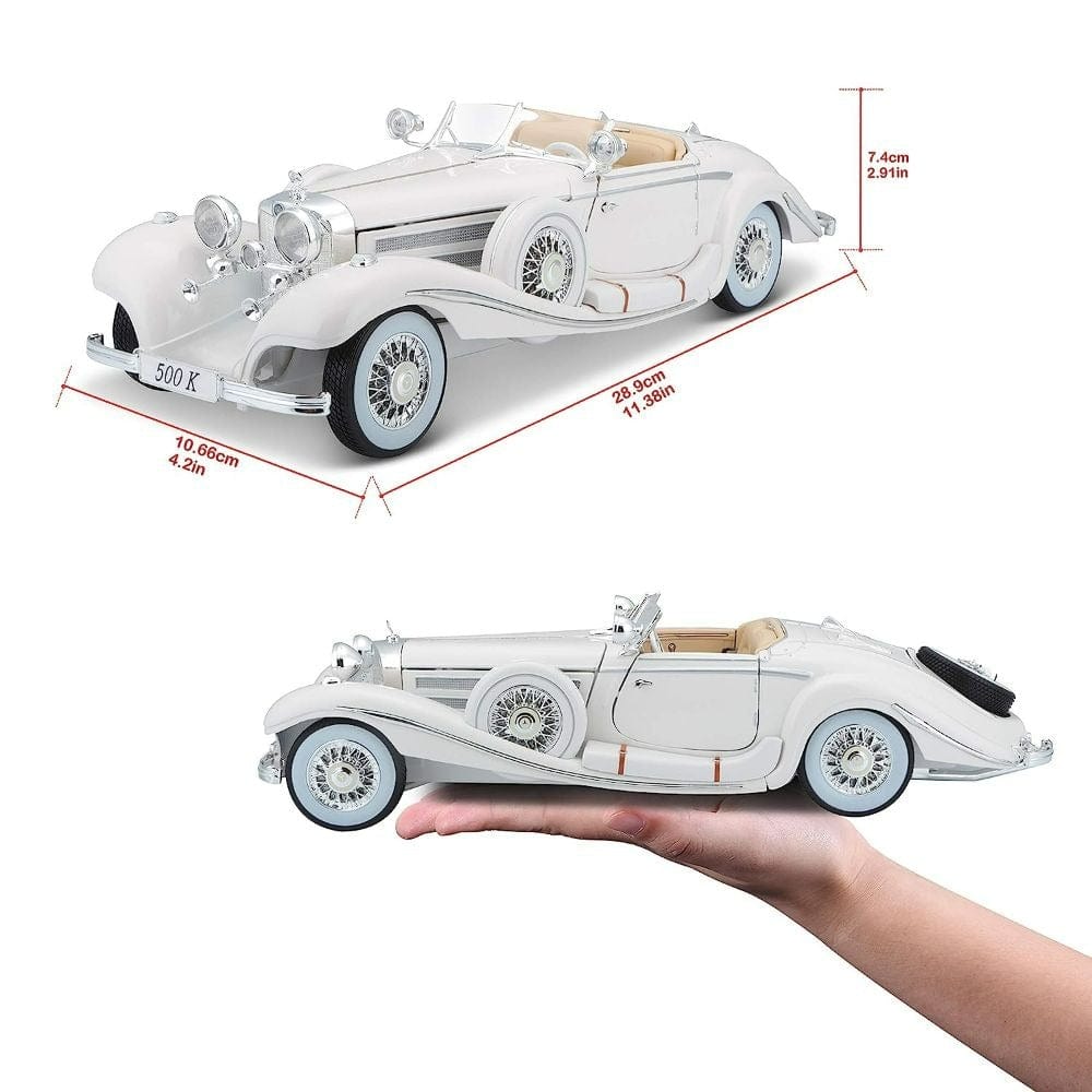 Maisto Toys 1:18 Pe (B)-1936 Mercedes Benz 500K Typ Specialroad