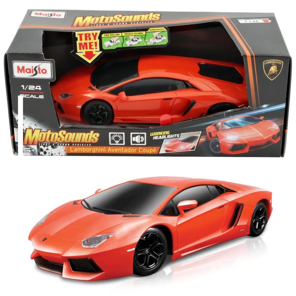 Maisto Toys 1:24 Motosounds- Lamborghini Aventador