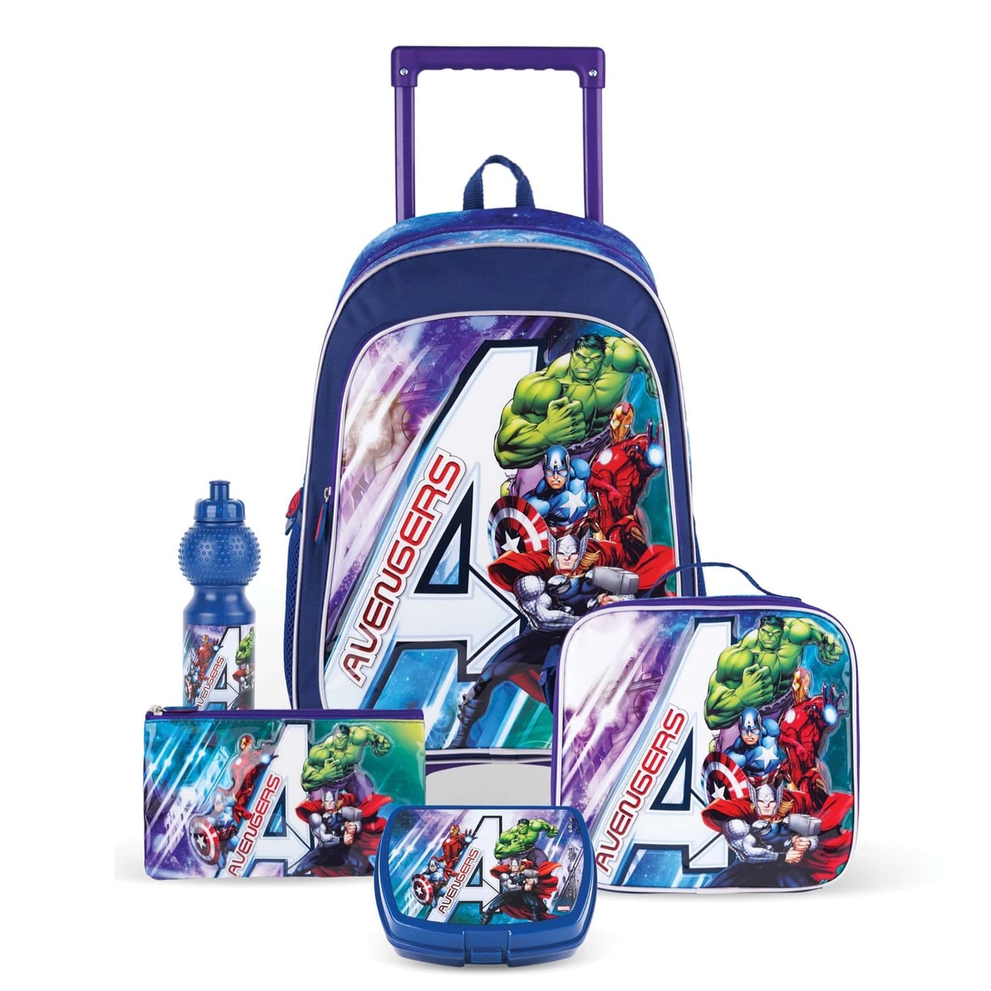 MARVEL School Marvel Avengers Mighty Avengers 5in1 Box set 18"