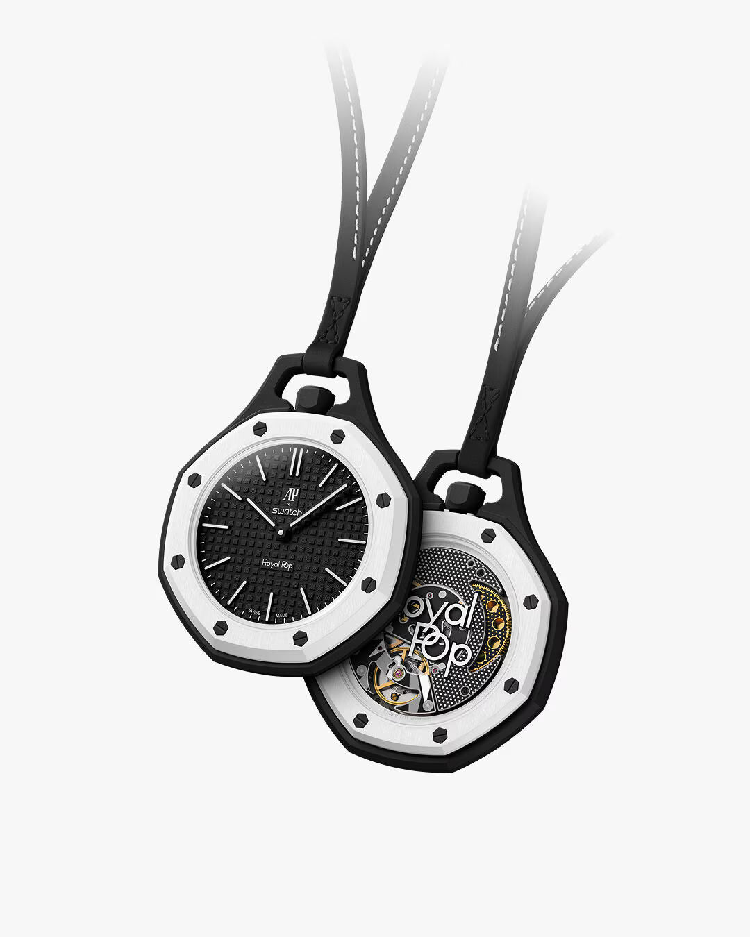 Swatch Audemars Piguet Ocho Negro 黒 ブラック Swatch x Audemars Piguet - OCHO NEGRO – Flitit - Online Store