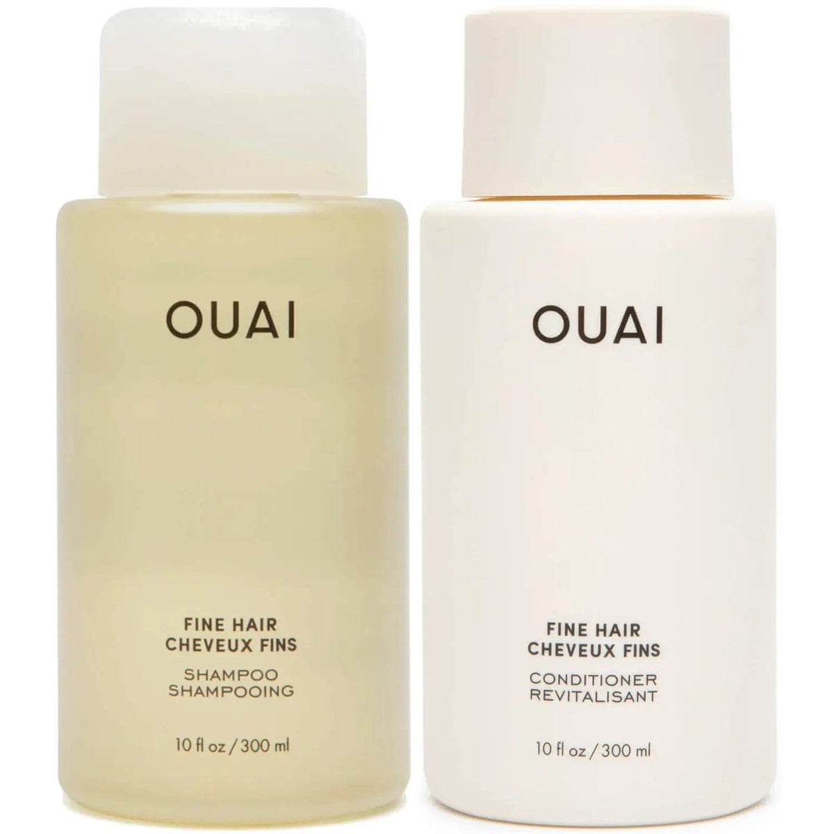 OUAI Fine Hair Shampoo and Fine Hair Conditioner Bundle