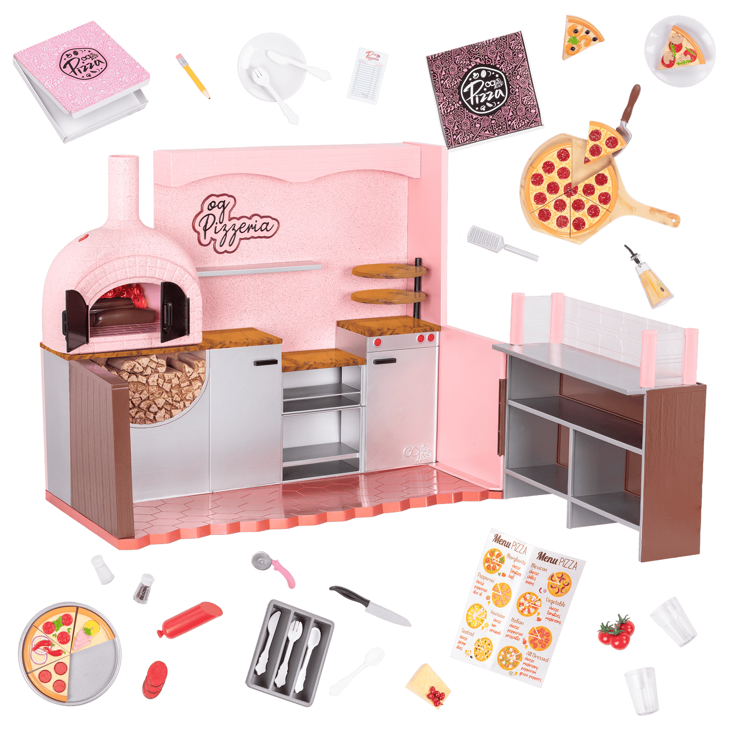 Our Generation Toys Our Generation Easy Cheesy Pizzeria