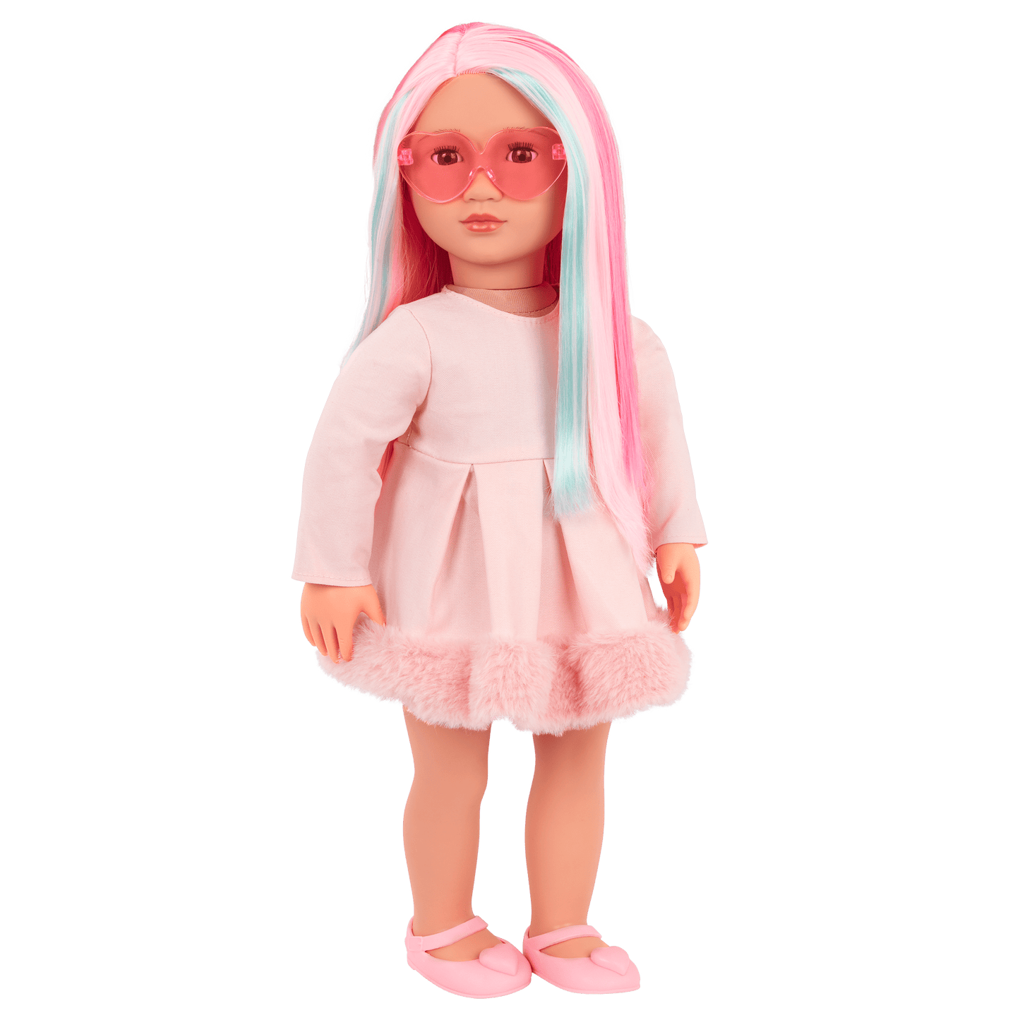 Our Generation Toys Our Generation Rosa Fashion Doll With Multicolored Hair 18"