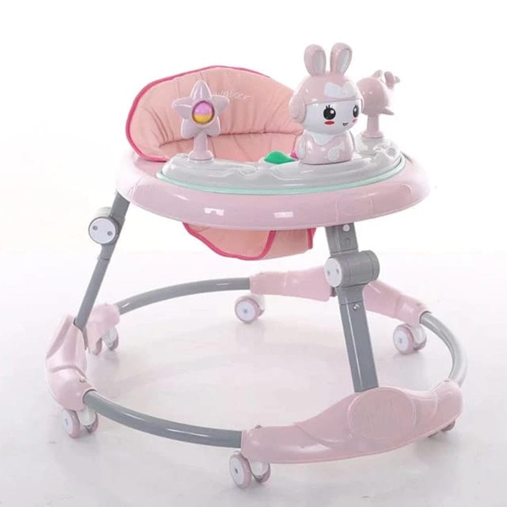 Pikkaboo Babies Pikkaboo RforRabbit Roll & Learn Baby Walker - Pink