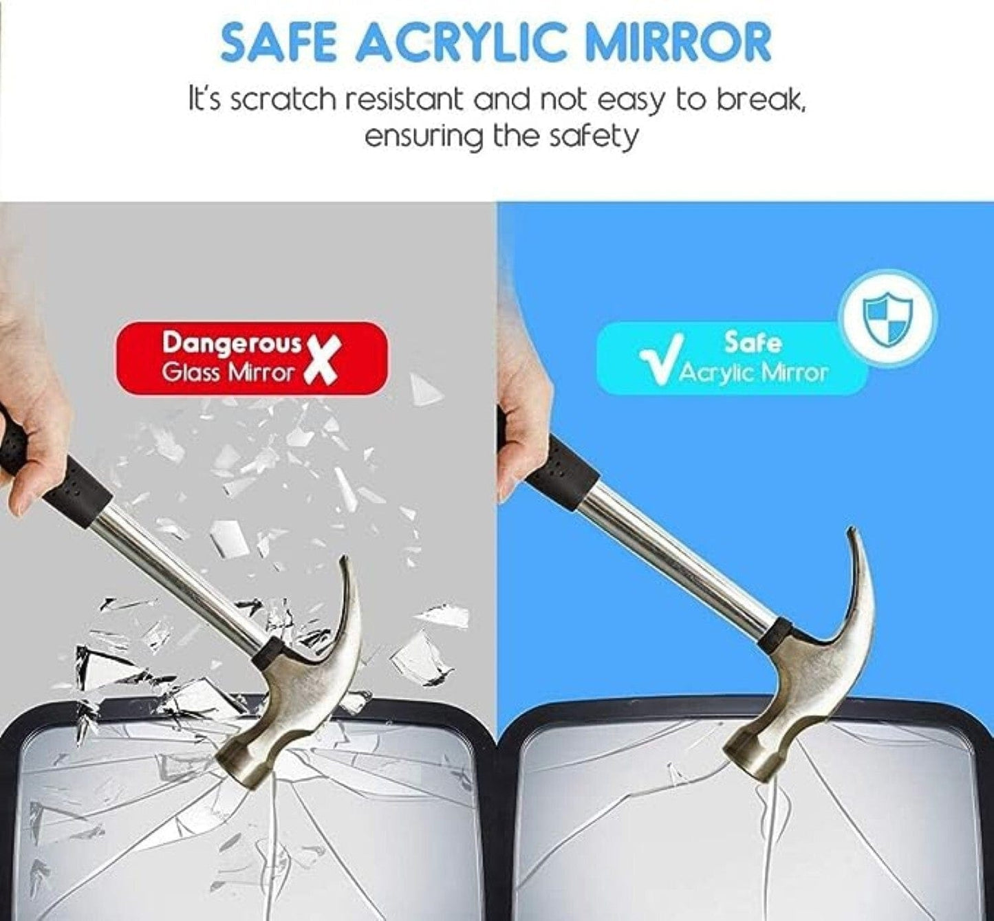 Pikkaboo Babies Pikkaboo SafeTravels Baby Car Mirror