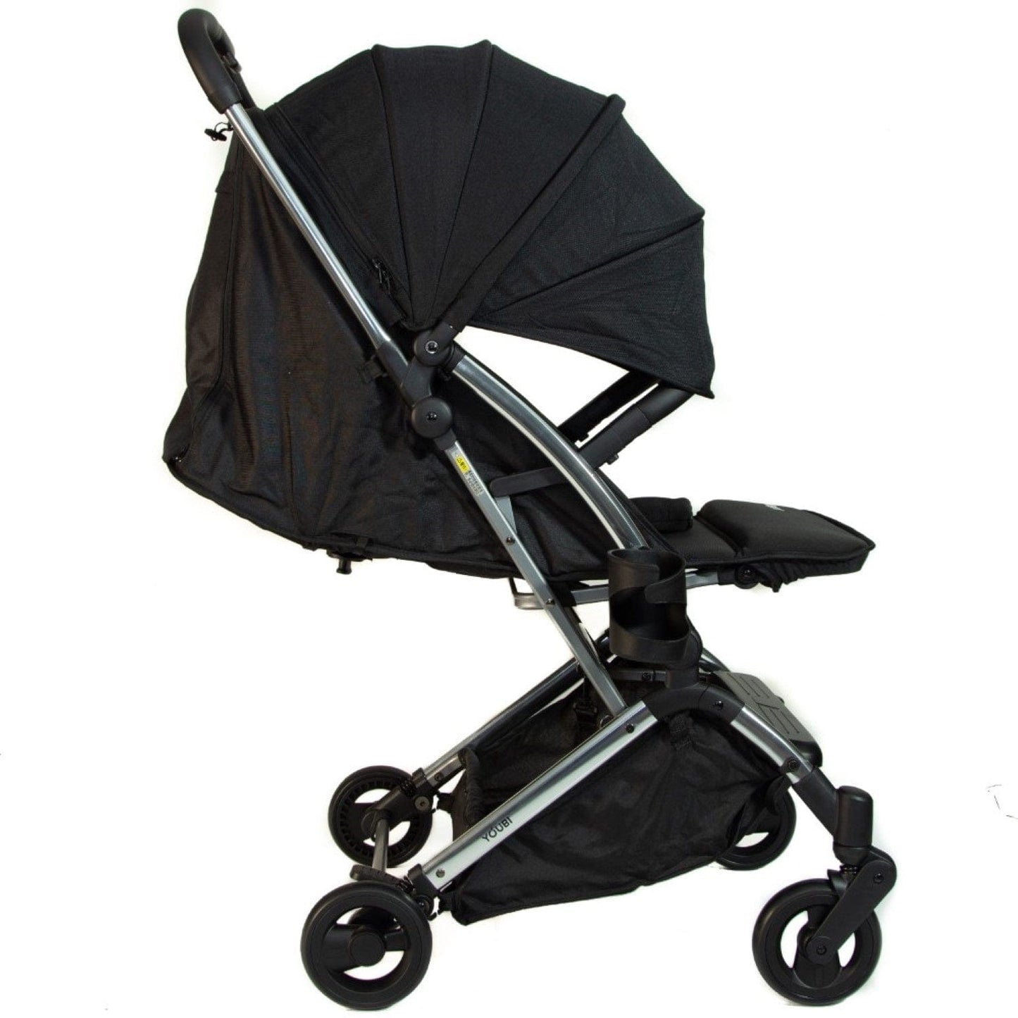 Pikkaboo Babies Youbi Toddler German Travel System with New Born Attachment - Black