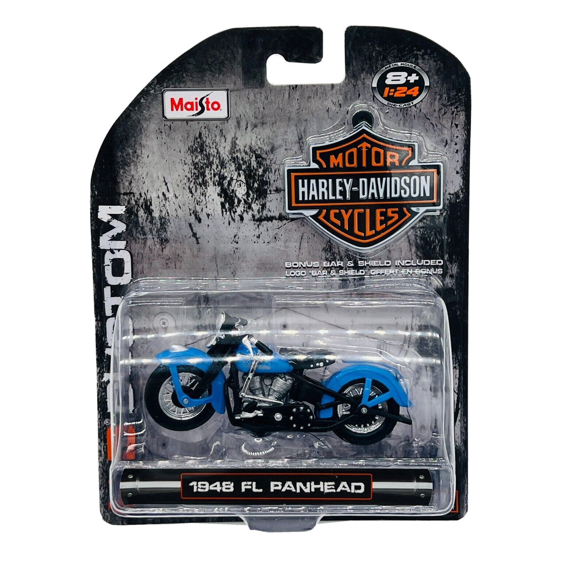 Maisto Harley Davidson HD Motorcycle Blist 1:24