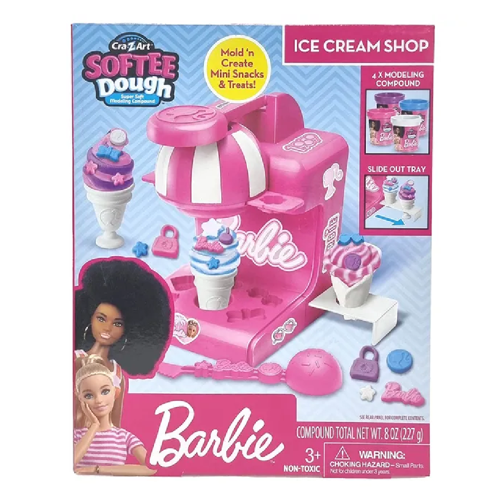 Barbie Softee Dough Cupcake Maker CA 34045 flitit
