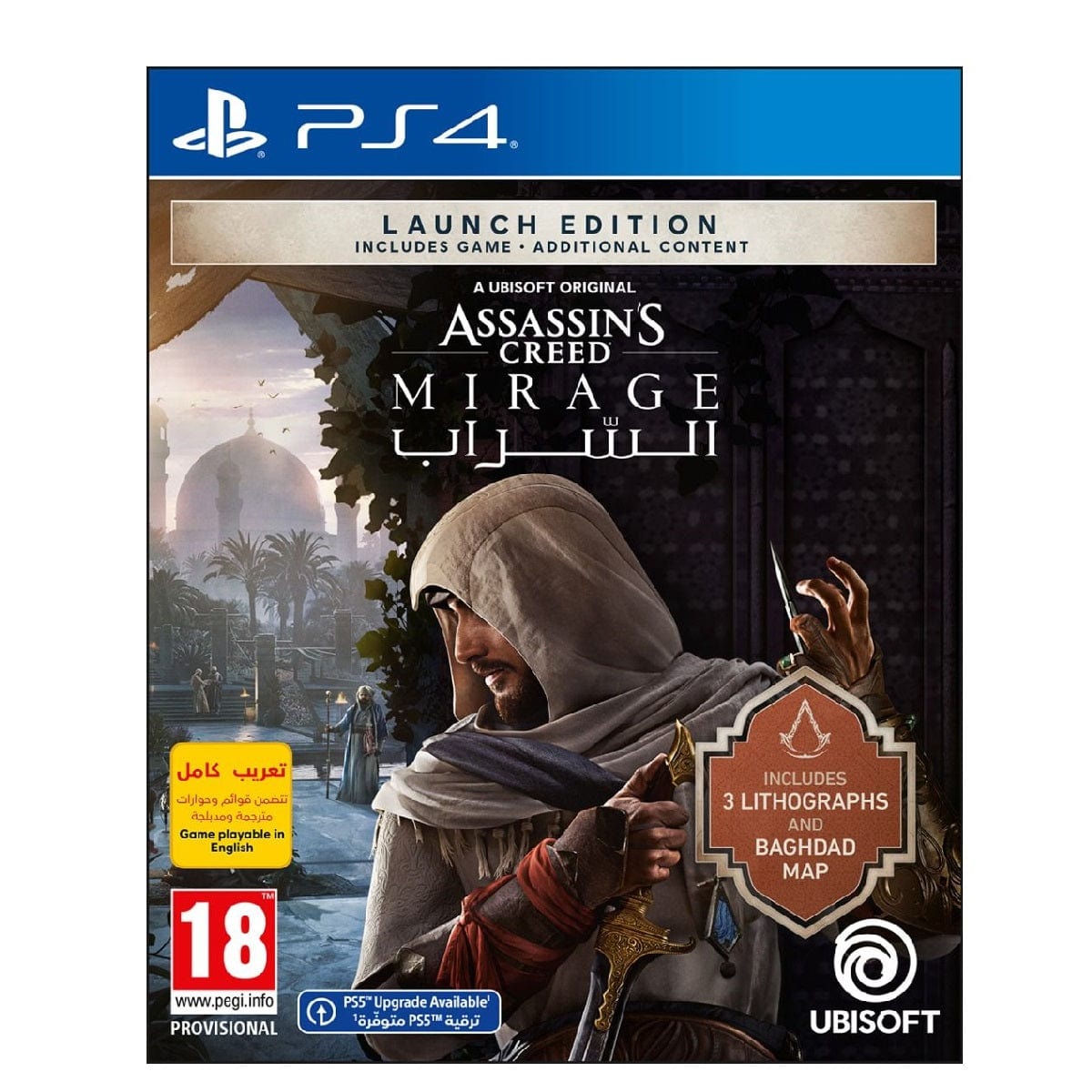 Sony PlayStation Gaming Assassin’s Creed Mirage PS4