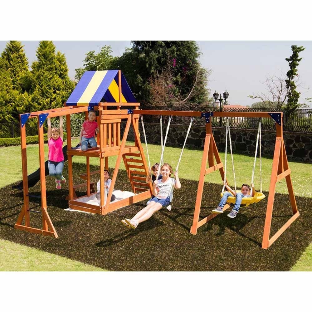 Sports Power Outdoor Sports Power - Grand Mesa Wooden Swing Set