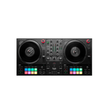 جهاز تحكم DJ بمحرك مكون من طابقين من Hercules DJControl Inpulse T7 باللون الأسود HER-DJ-INPULSE-T7