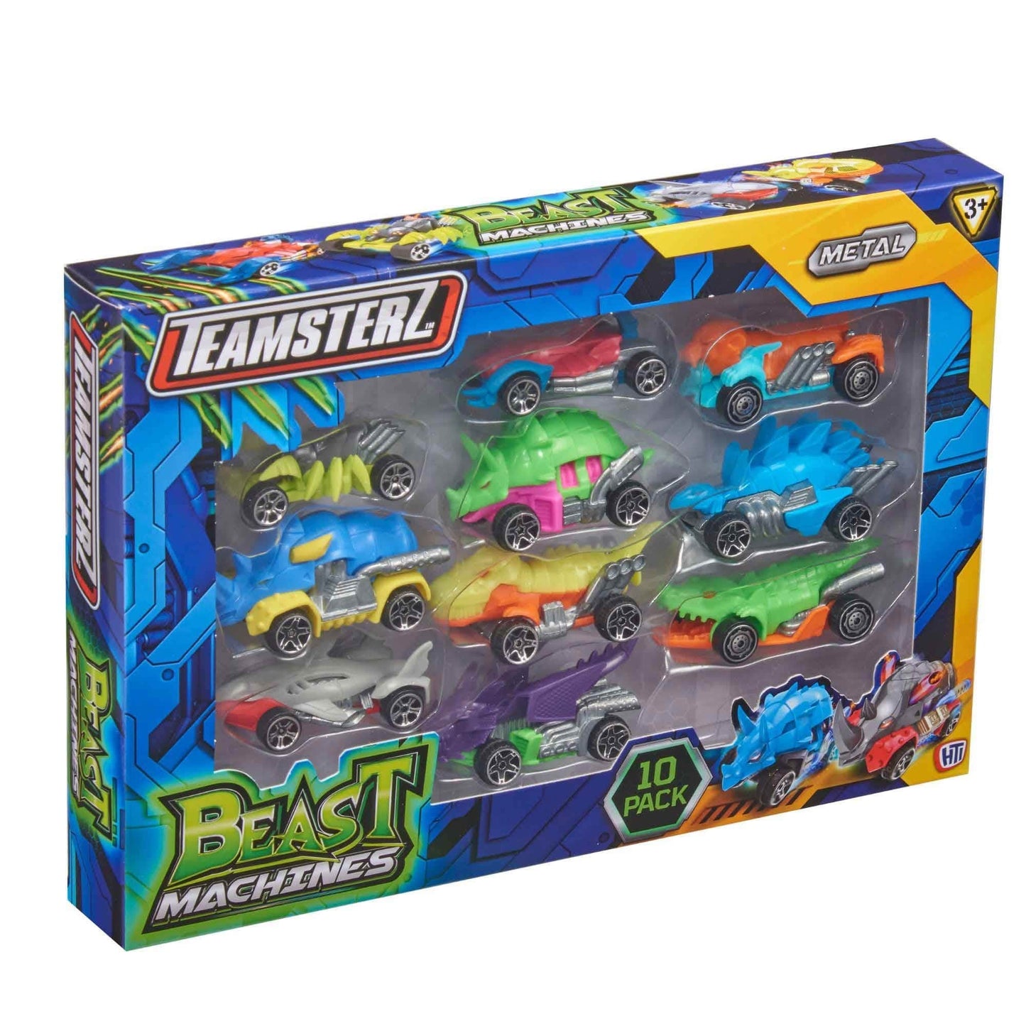 Teamsterz Toys Teamsterz Beast Machine Dino Car Playset