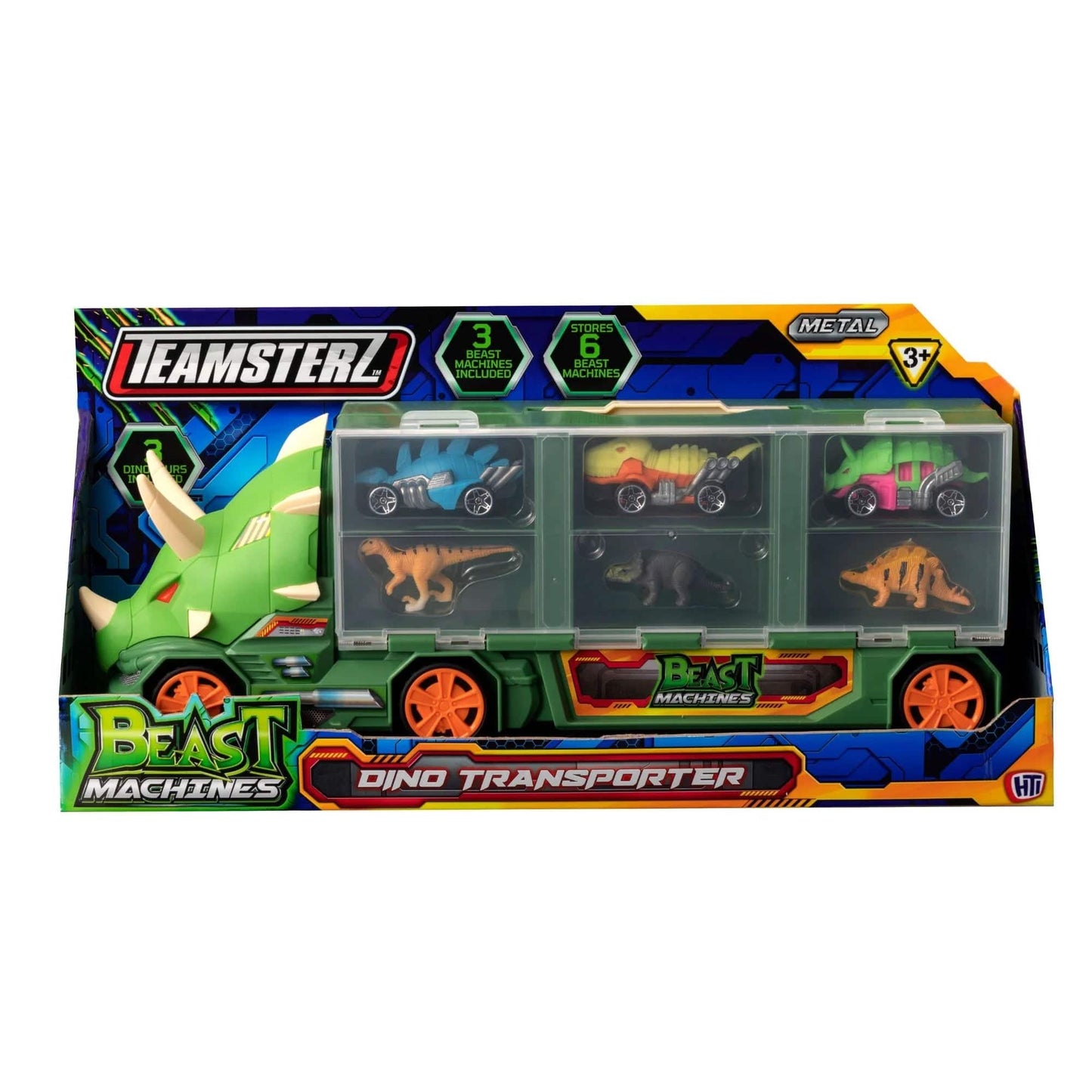 Teamsterz Toys Teamsterz Beast Machines Dino Transporter