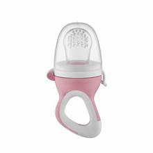 Babyjem - Silicone Fruit & Vegetable Feeder - 6+ Months - Pink