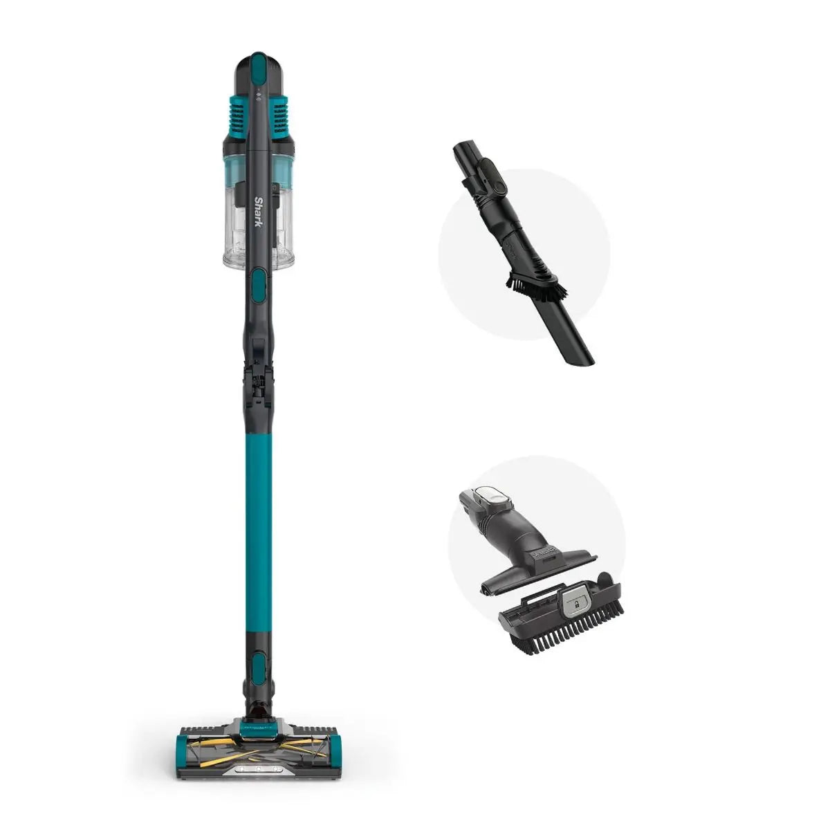 Shark Anti Hair Wrap Cordless Stick Vacuum Cleaner IZ102ME - Black/Peacock Blue