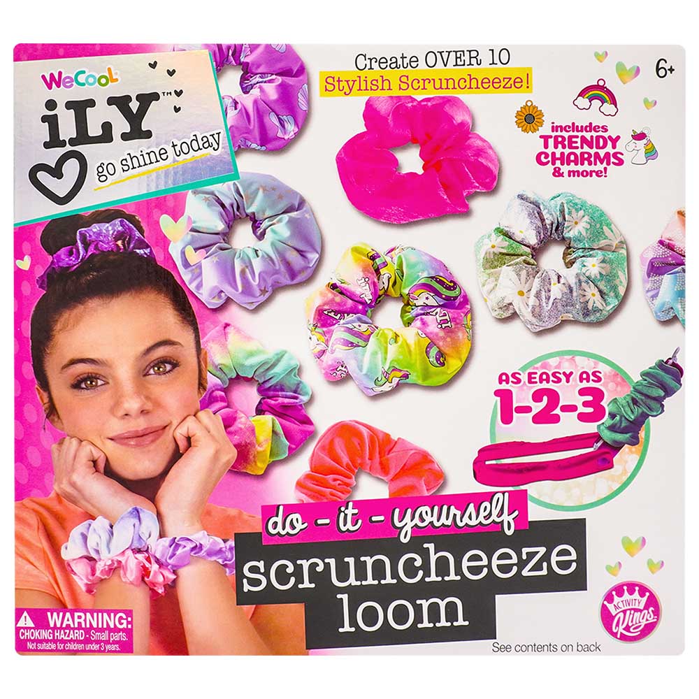 We Cool Jewelry Making Kits Schrunchie Loom DIY Kit