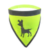 Alcott Pet Supplies Visibility Dog Bandana, Large - Neon Yellow