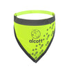 Alcott Pet Supplies Visibility Dog Bandana, Small - Neon Yellow