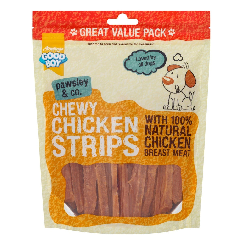 Armitage Pet Supplies ARMITAGE Chewy Chicken Strips - 350g Value Pack