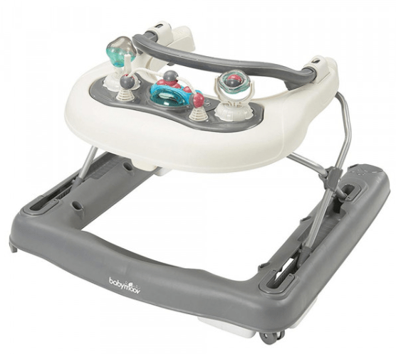Babymoov 2-in-1 Baby Walker - Grey