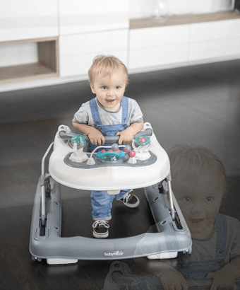 Babymoov 2-in-1 Baby Walker - Grey