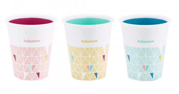 بيبي موف - عبوة من 3 أكواب مرحة