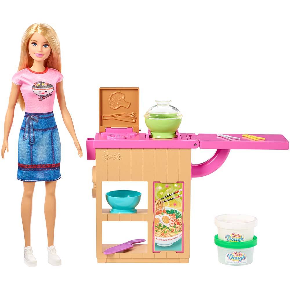 Barbie Noodle Maker Bar Playset