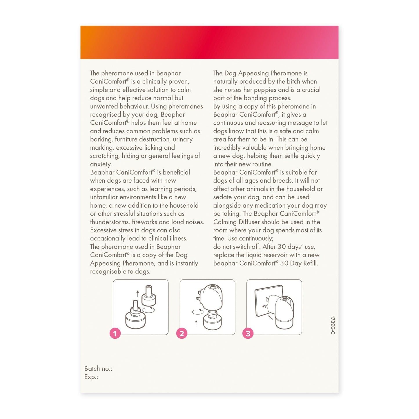 Beaphar Pet Supplies Beaphar CaniComfort Starter 48 ml