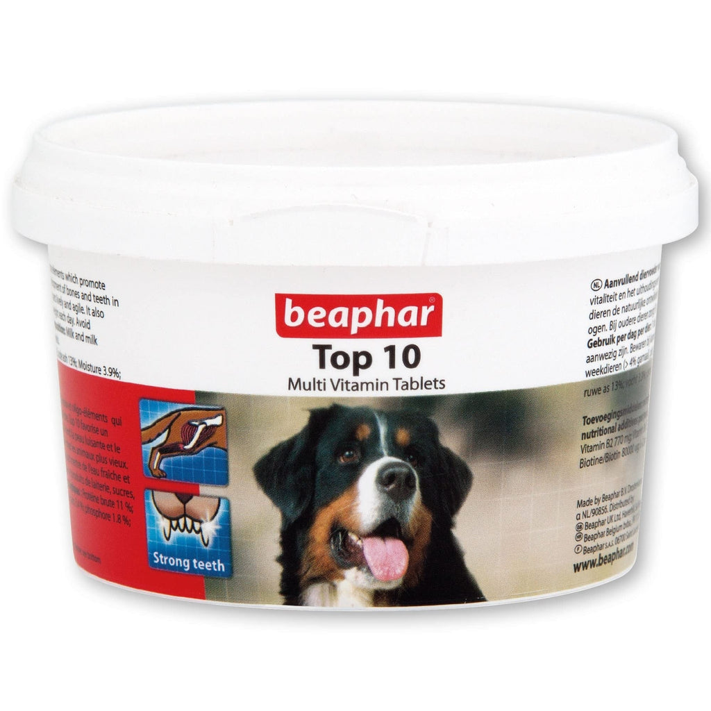 Beaphar Pet Supplies Beaphar Top 10 Dog Multi-Vitamins 180 Tablets
