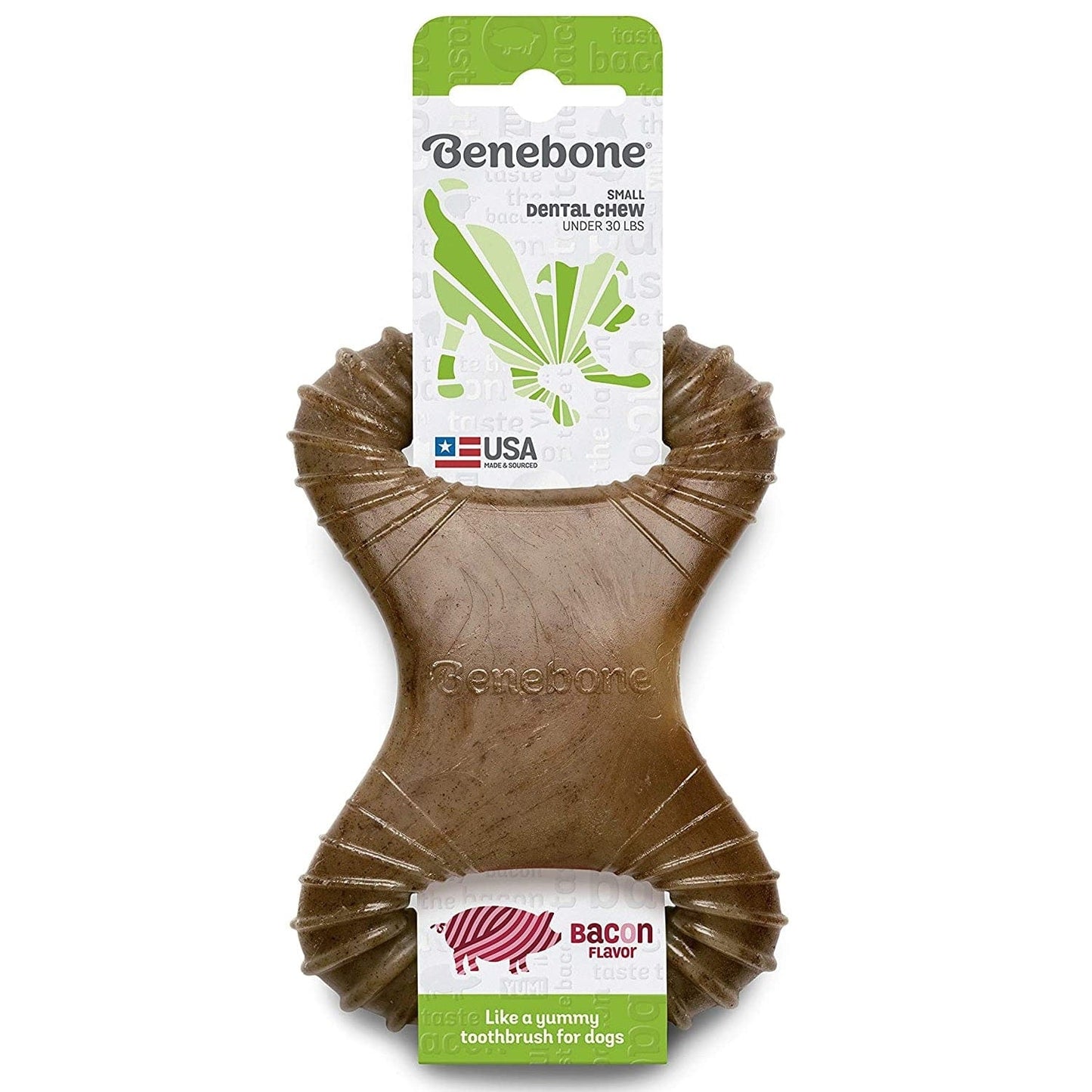 Benebone Pet Supplies Benebone Dental Chew Bacon - Small