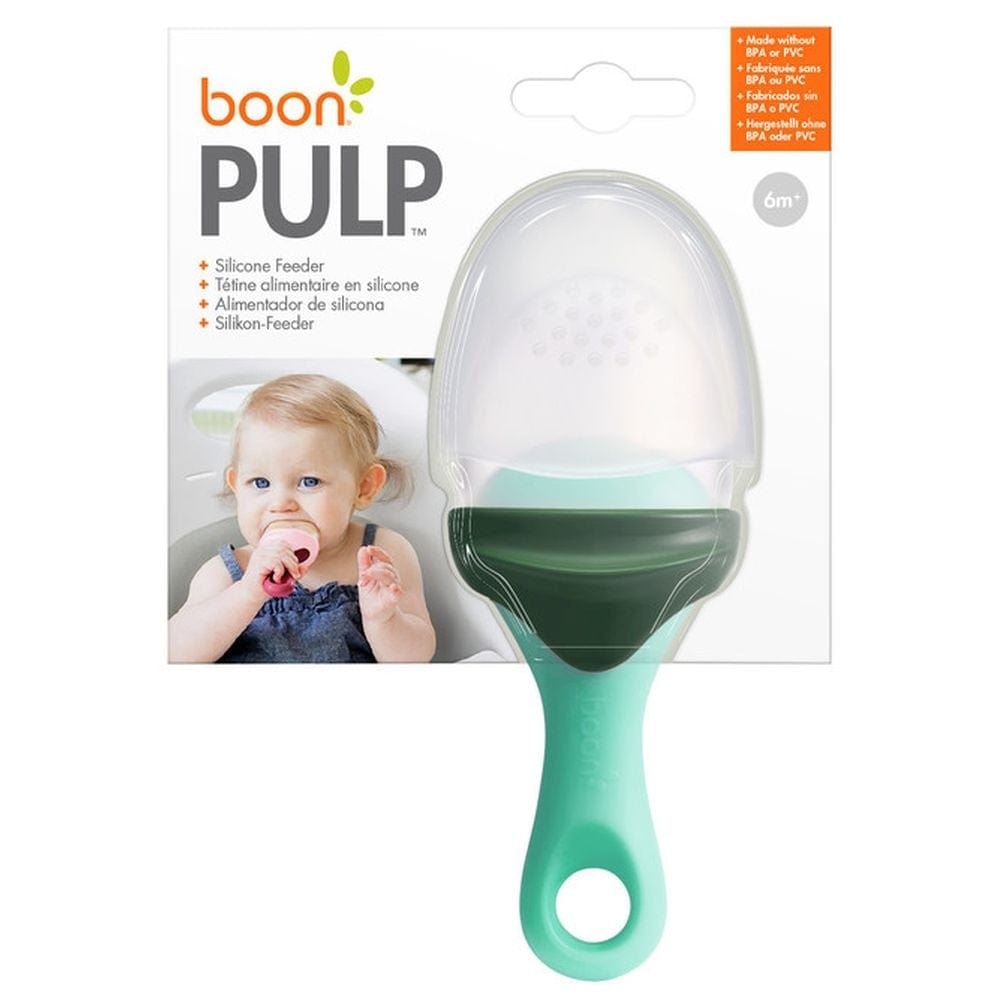 Boon Babies Boon - Pulp Silicone Feeder - Green/Grey