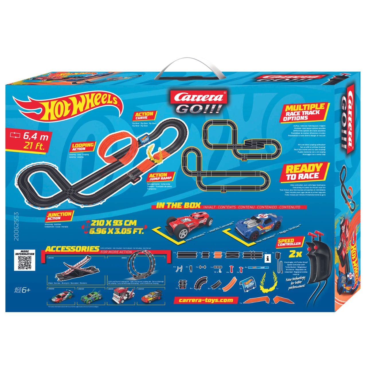 Carrera Carrera GO!!! Hot Wheels 6.4 Set