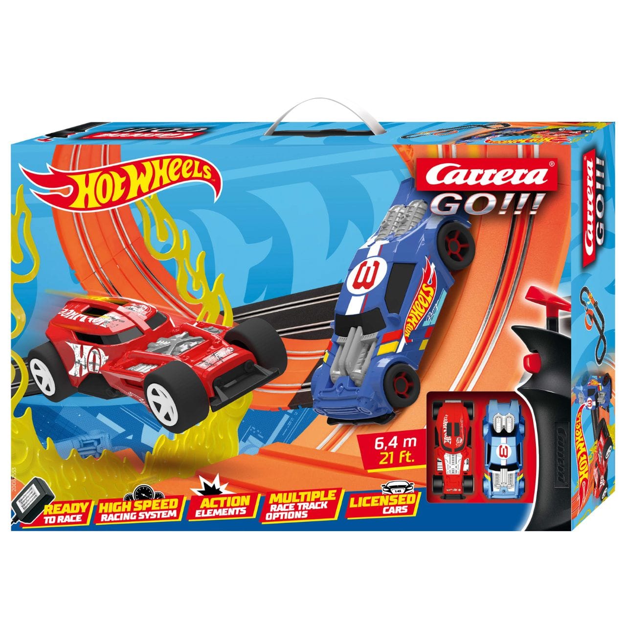 Carrera Carrera GO!!! Hot Wheels 6.4 Set